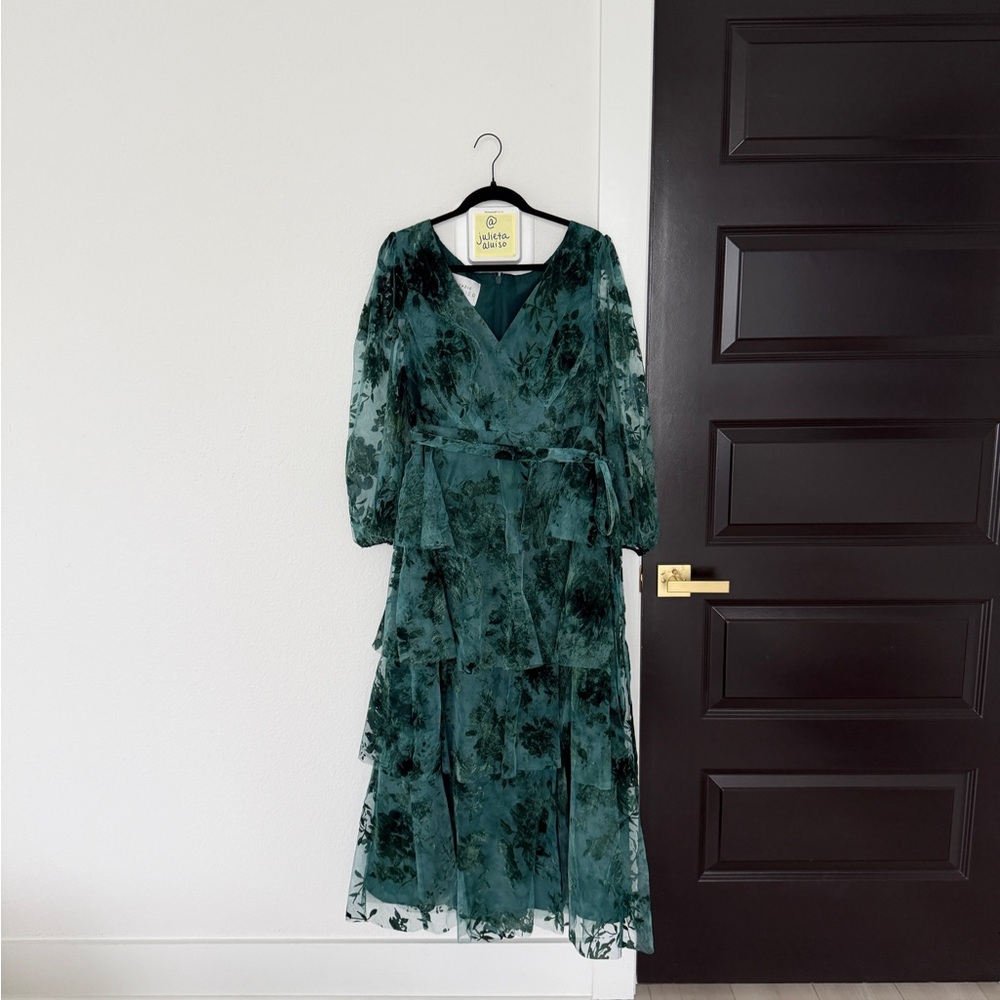 Kallista Teal Maxi Dress